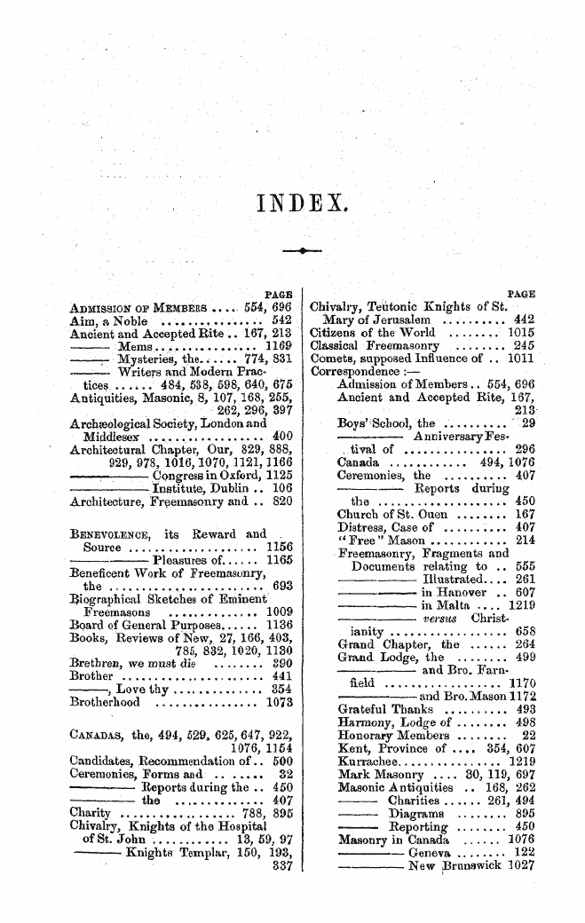 The Freemasons' Monthly Magazine