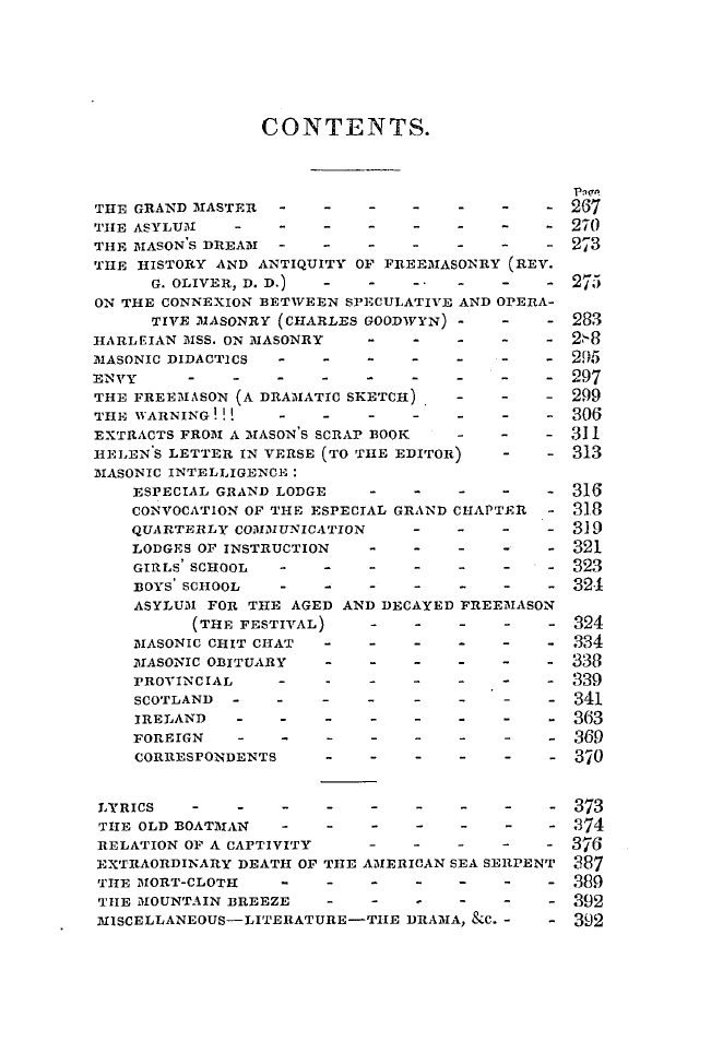 The Freemasons' Quarterly Review