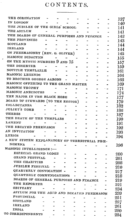 The Freemasons' Quarterly Review
