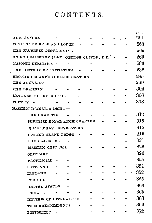 The Freemasons' Quarterly Review