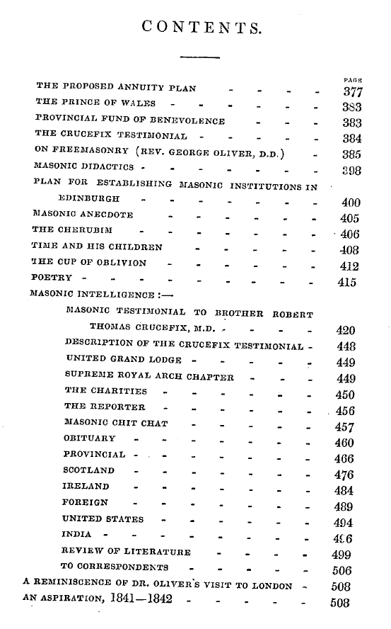The Freemasons' Quarterly Review