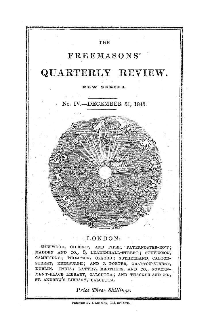The Freemasons' Quarterly Review
