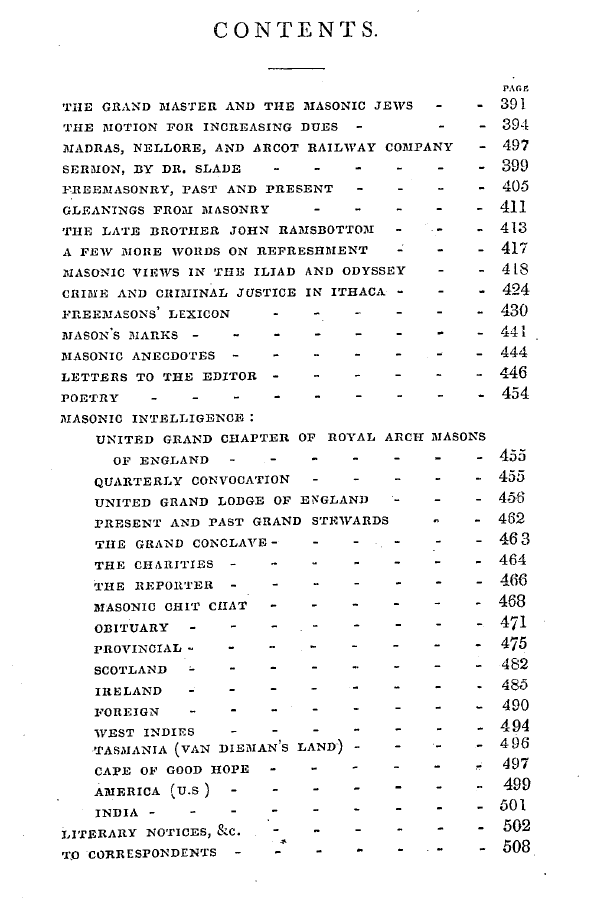 The Freemasons' Quarterly Review