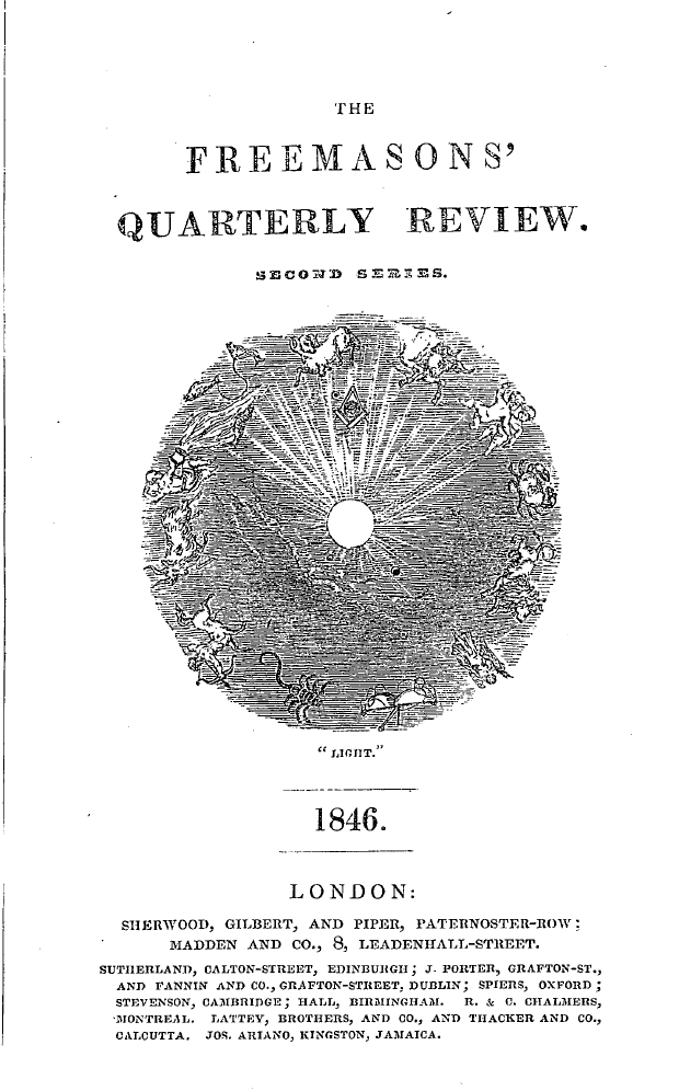 The Freemasons' Quarterly Review