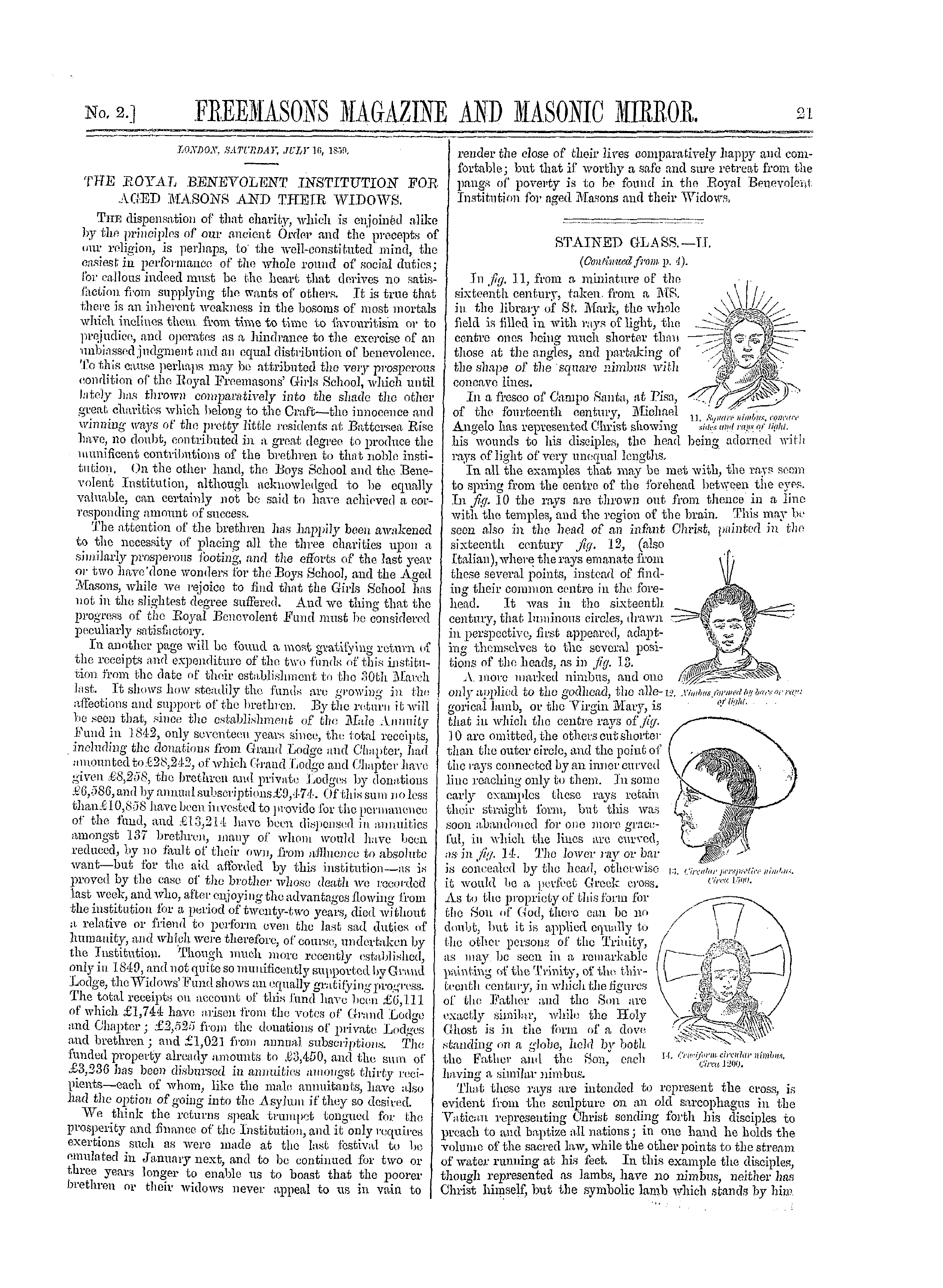 The Freemasons' Monthly Magazine